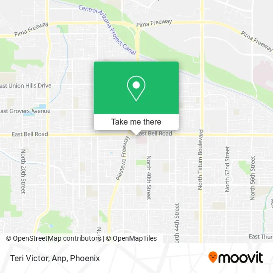 Teri Victor, Anp map