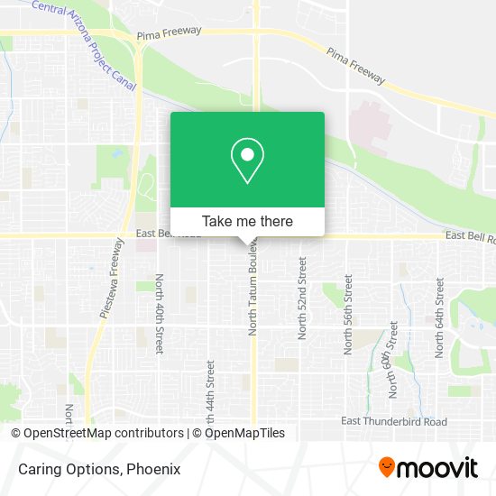 Mapa de Caring Options