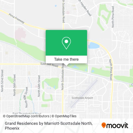 Grand Residences by Marriott-Scottsdale North map