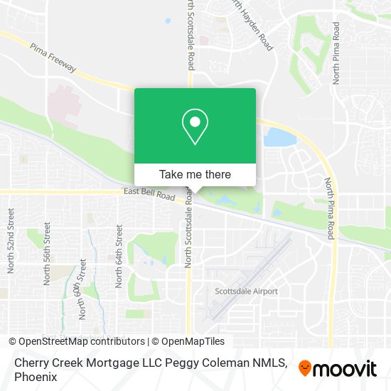 Cherry Creek Mortgage LLC Peggy Coleman NMLS map