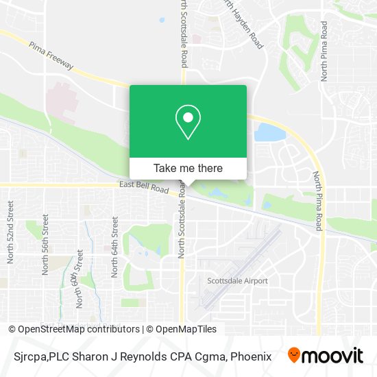 Mapa de Sjrcpa,PLC Sharon J Reynolds CPA Cgma