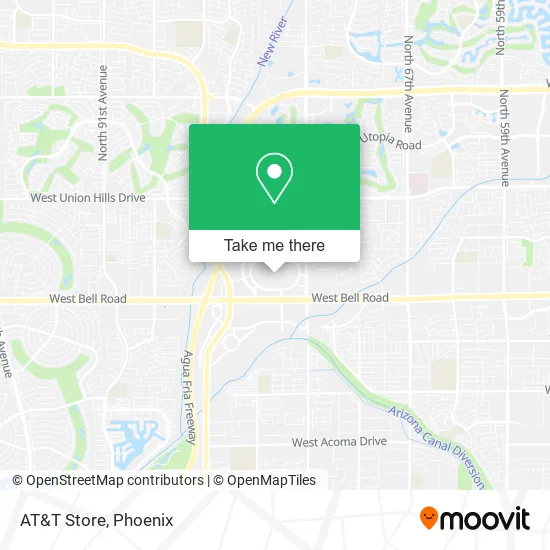 AT&T Store map