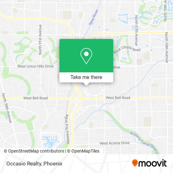 Occasio Realty map