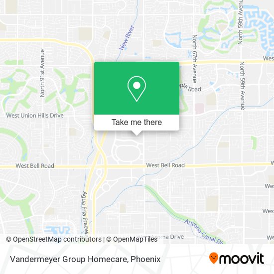 Vandermeyer Group Homecare map