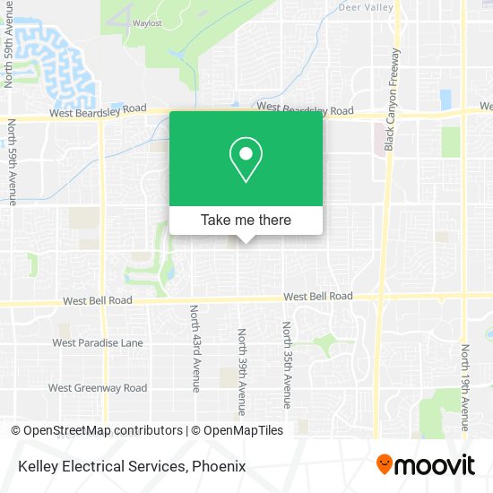 Kelley Electrical Services map