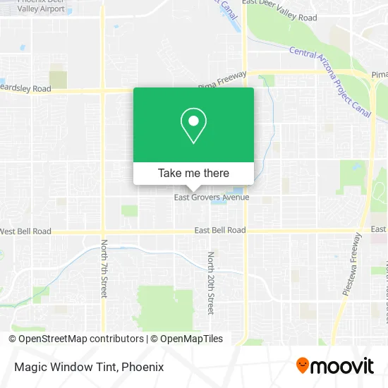 Magic Window Tint map