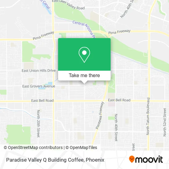 Paradise Valley Q Building Coffee map
