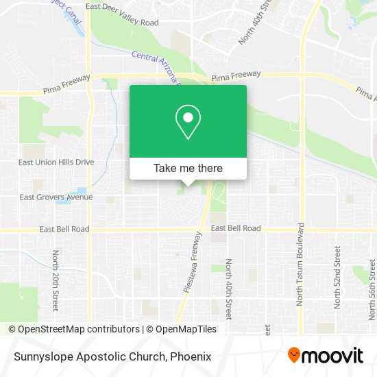 Sunnyslope Apostolic Church map