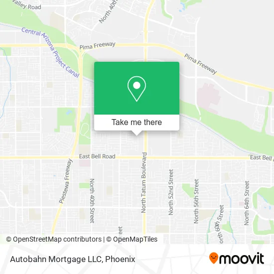 Mapa de Autobahn Mortgage LLC