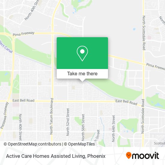 Mapa de Active Care Homes Assisted Living