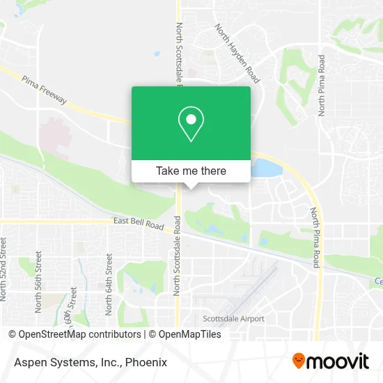 Aspen Systems, Inc. map