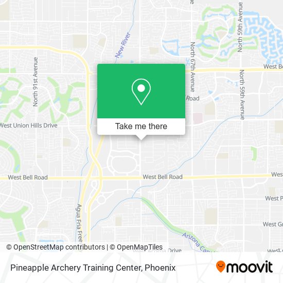Mapa de Pineapple Archery Training Center
