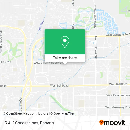 R & K Concessions map