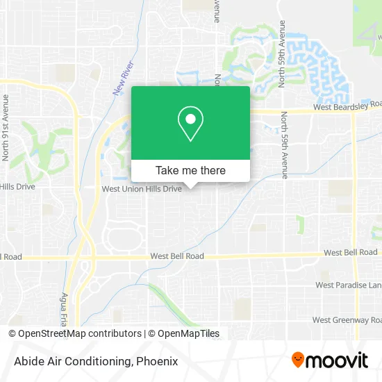 Abide Air Conditioning map