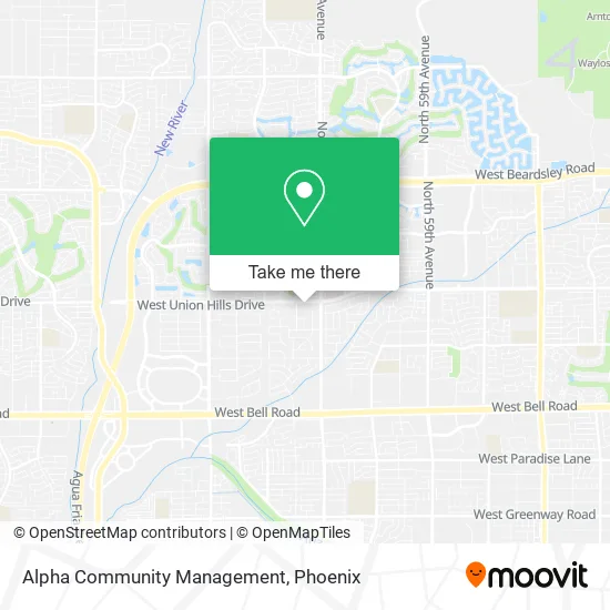 Alpha Community Management map