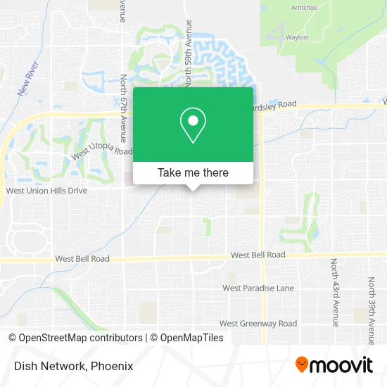 Dish Network map