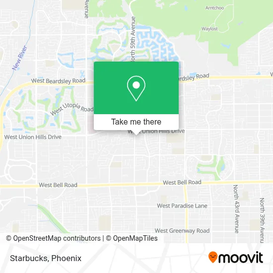 STARBUCKS map