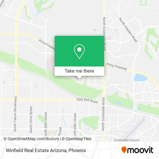 Winfield Real Estate Arizona map