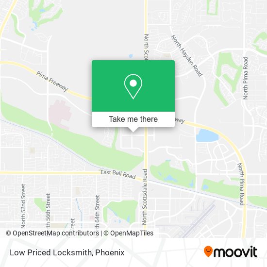 Mapa de Low Priced Locksmith
