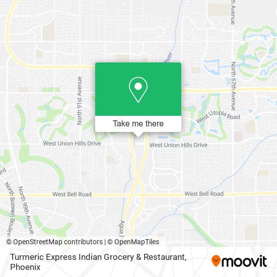 Mapa de Turmeric Express Indian Grocery & Restaurant