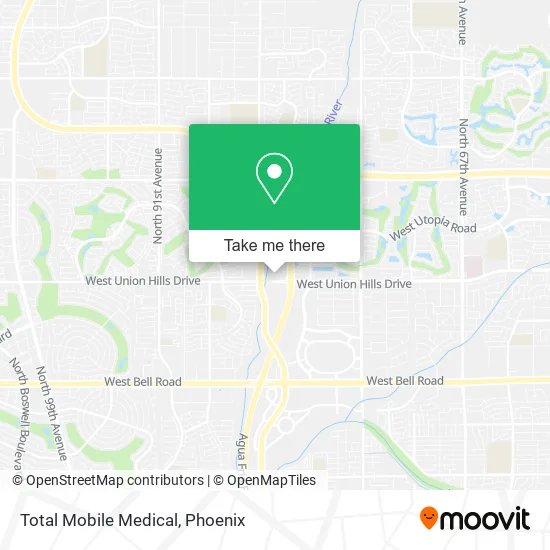 Total Mobile Medical map