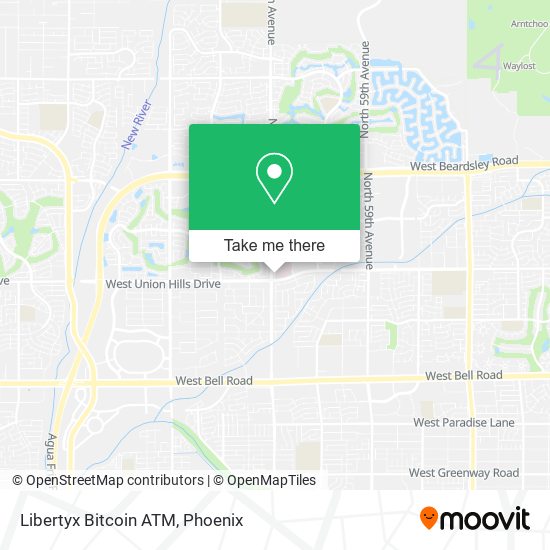 Libertyx Bitcoin ATM map