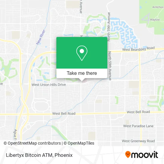 Libertyx Bitcoin ATM map