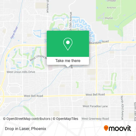 Drop in Laser map