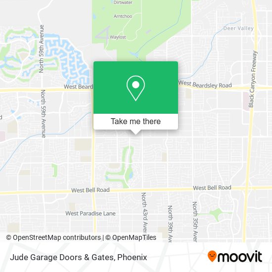 Jude Garage Doors & Gates map