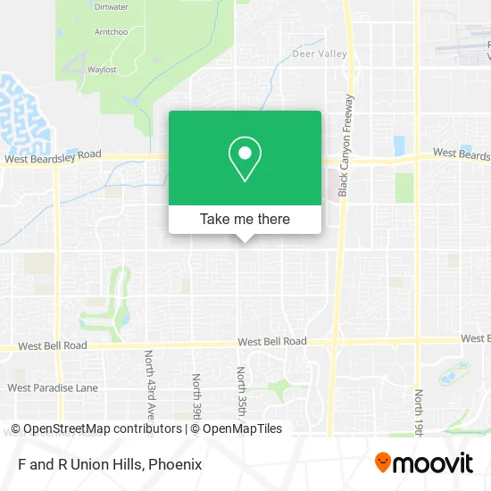 F and R Union Hills map
