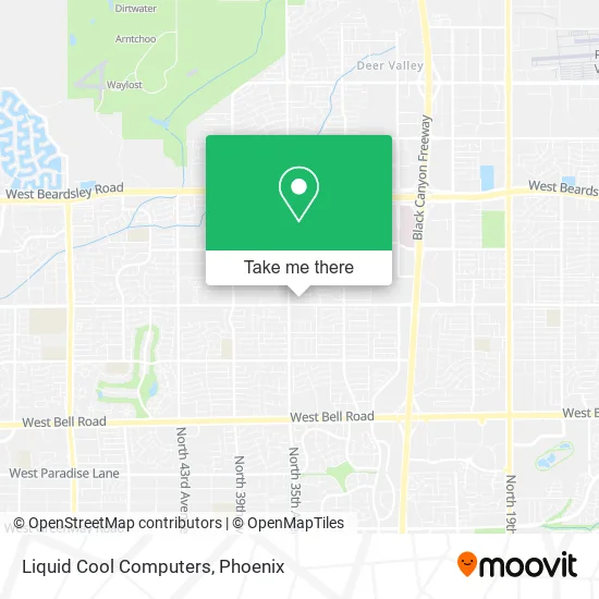 Liquid Cool Computers map