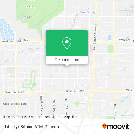 Libertyx Bitcoin ATM map