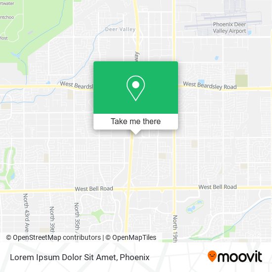 Lorem Ipsum Dolor Sit Amet map