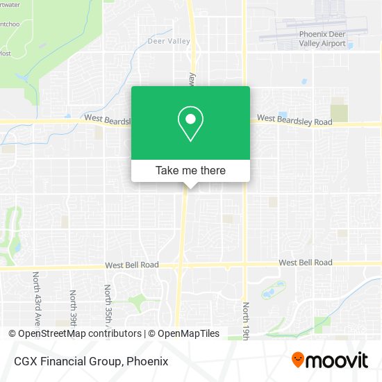 CGX Financial Group map