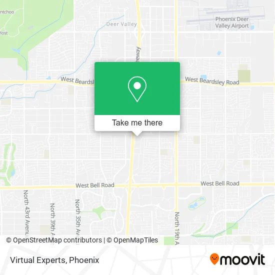 Virtual Experts map
