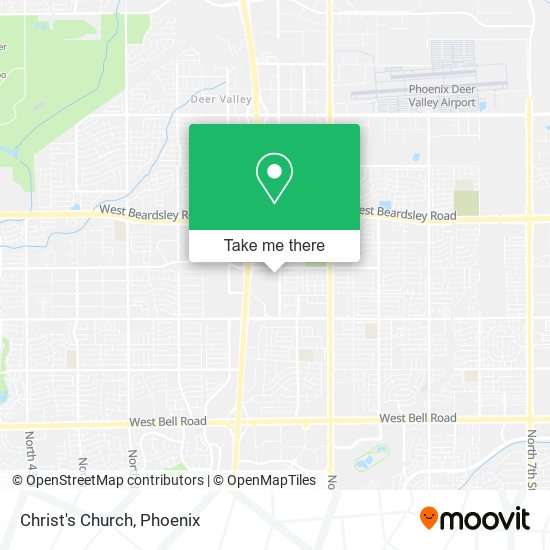 Mapa de Christ's Church