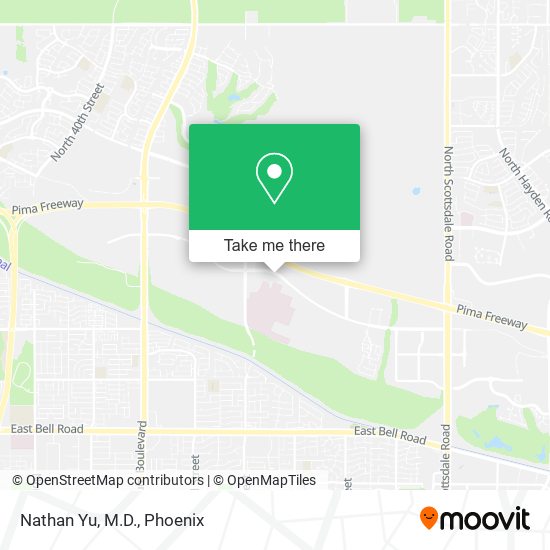 Mapa de Nathan Yu, M.D.
