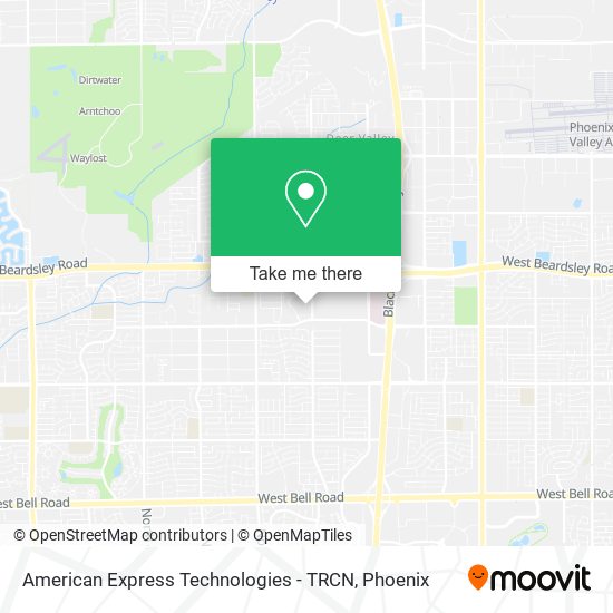 American Express Technologies - TRCN map