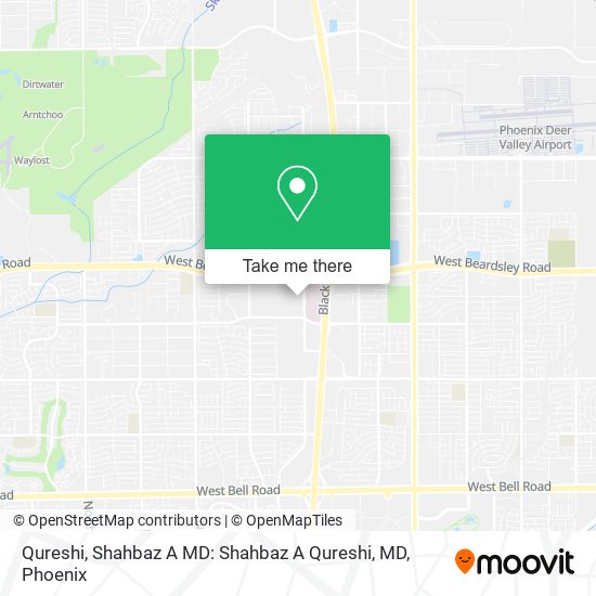 Qureshi, Shahbaz A MD: Shahbaz A Qureshi, MD map