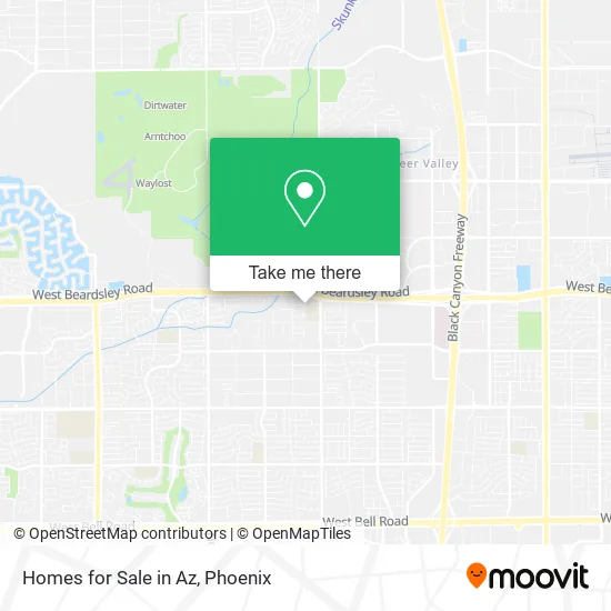 Homes for Sale in Az map