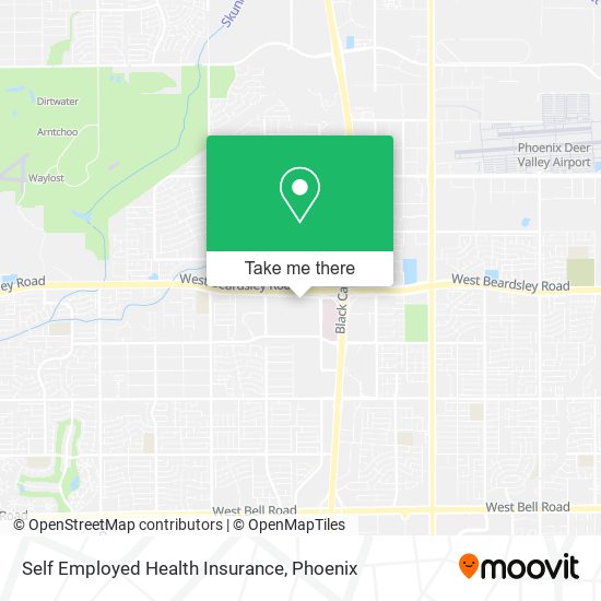 Mapa de Self Employed Health Insurance