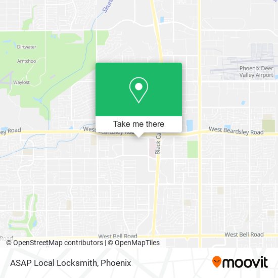 Mapa de ASAP Local Locksmith