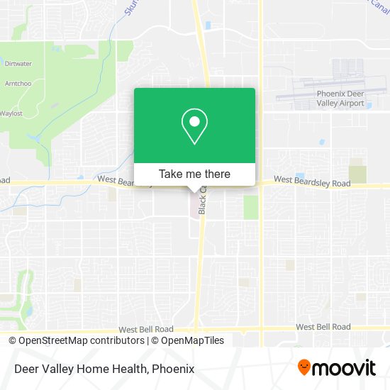 Mapa de Deer Valley Home Health