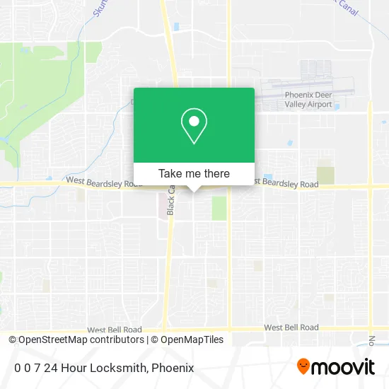 0 0 7 24 Hour Locksmith map