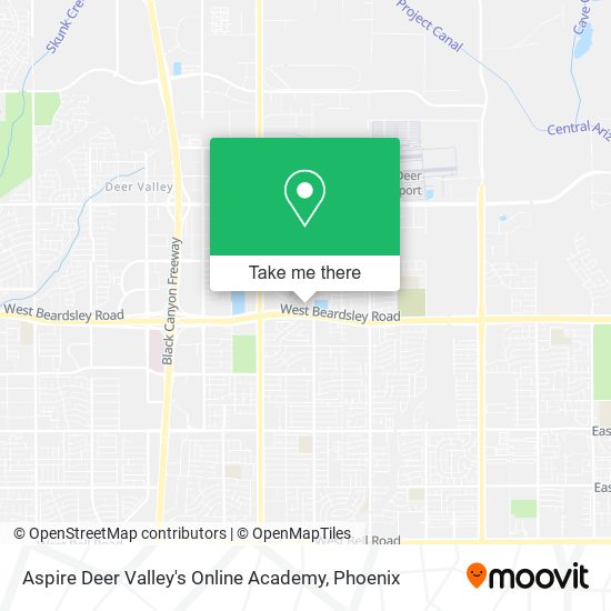 Mapa de Aspire Deer Valley's Online Academy