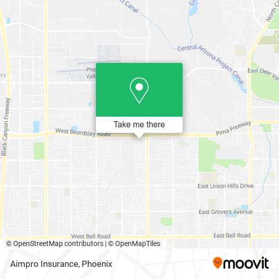 Aimpro Insurance map