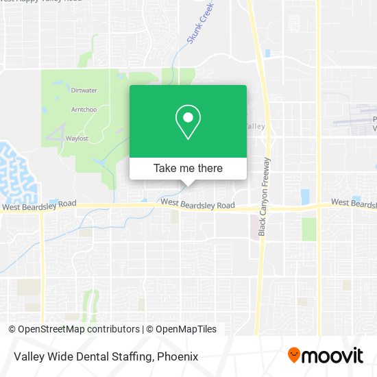 Mapa de Valley Wide Dental Staffing