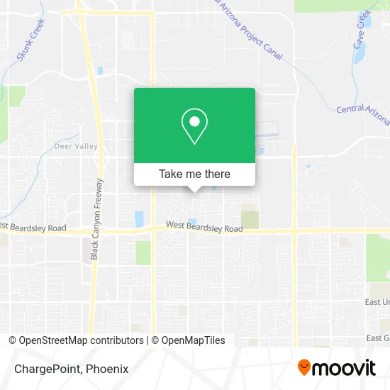 ChargePoint map
