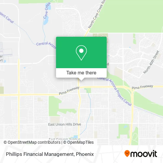 Phillips Financial Management map