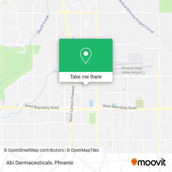Abi Dermaceuticals map